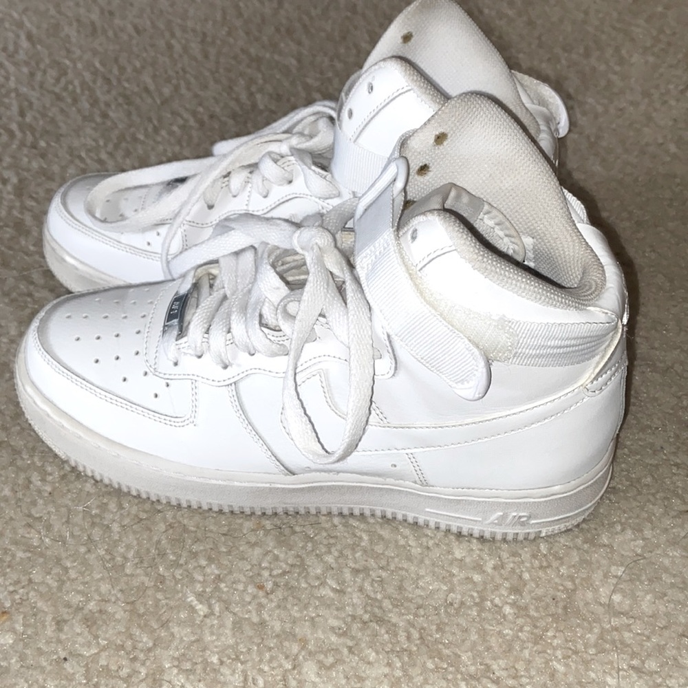 BIG KIDS' NIKE AIR FORCE 1 HIGH LE CASUAL SHOES